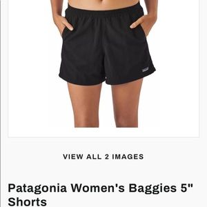 Patagonia women’s baggies 5”